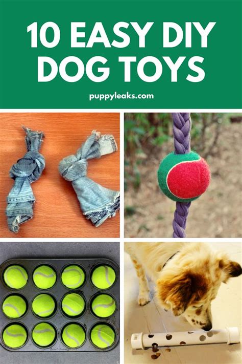 10 Easy To Make Diy Dog Toys Diy Dog Toys Diy Dog Stuff Dog Toys