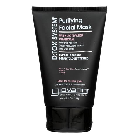 Giovanni Dtox System Purifying Facial Mask 4 Oz Foodsbasics
