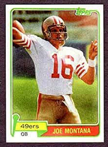 Mortgage the riding lawnmower and get one! Amazon.com: Joe Montana 1981 Topps Reprint Rookie Card with Original Back (From 2012 Topps ...