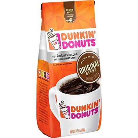Energize the moment with a freshly brewed and delicious iced coffee from dunkin' donuts. Dunkin' Donuts Original Blend Ground Coffee, Medium Roast ...
