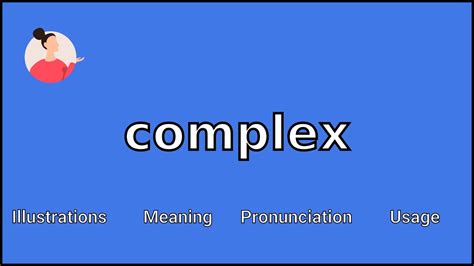 Complex Meaning And Pronunciation Youtube