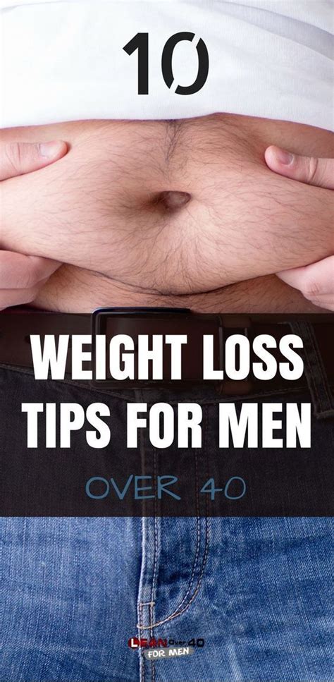 10 Weight Loss Tips For Men Over 40