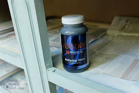 Creates a buildable, aged or distressed effect. Using Asphaltum Glaze to Antique Furniture - Pretty Handy Girl