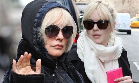 debbie harry 66 mistaken for lindsay lohan 25 daily mail online