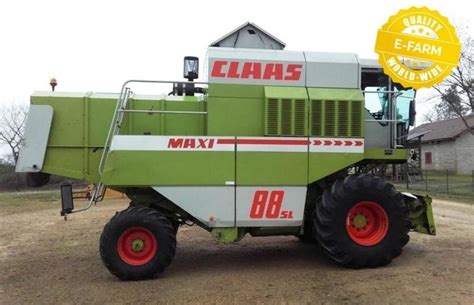 Claas Dominator 88 Sl Maxi 4x4 Combine Harvester From Germany For Sale
