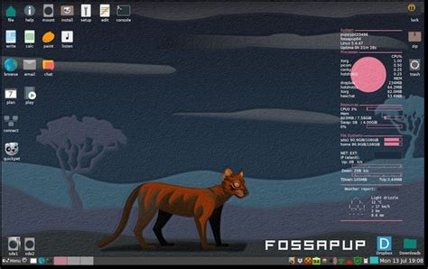 Puppy Linux Fossapup64 95 释出 Linuxeden开源社区