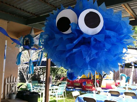 I have been thinking about the theme for my baby shower in january. Cookie Monster baby shower | Brain storm | Pinterest