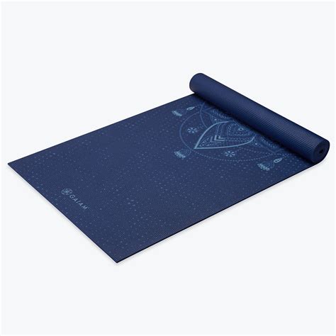 Premium Celestial Blue Yoga Mat 6mm Gaiam