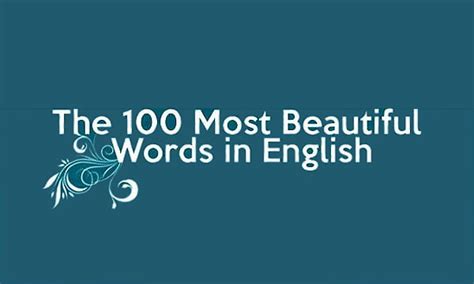 The 100 Most Beautiful Words In English 9gag