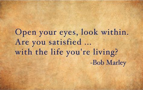 Open Your Eyes And Look Within Bob Marley Quote By Decaldiy On Etsy