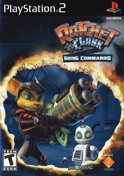 Ratchet And Clank Going Commando Sony Playstation 2 Game
