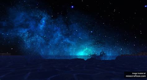 Milky Way Galaxy Night Sky Minecraft Texture Pack Download Roofjes