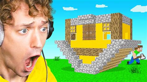 Warden lives in the deepest caves in the next upcoming update “summer 2021”, and if you are in a very deep cave and see it, just be sure to stay quiet or run away before it catches you! My MINECRAFT HOUSE Is UPSIDE DOWN!