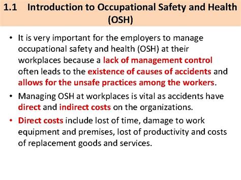 Occupational Safety And Health Bwu Chapter