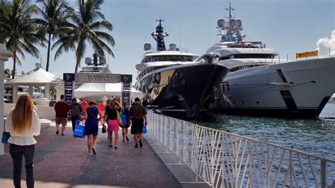 The 62nd Annual Fort Lauderdale International Boat Show Is On Track To Take Place October 27th