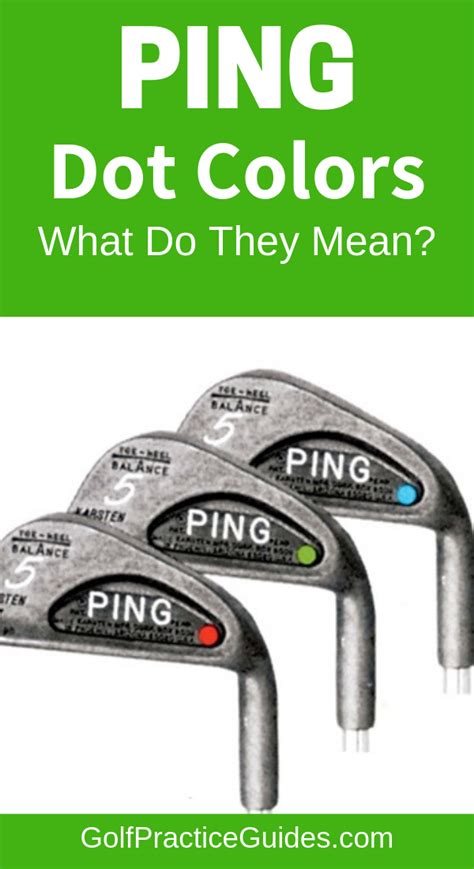 Ping Color Chart Irons