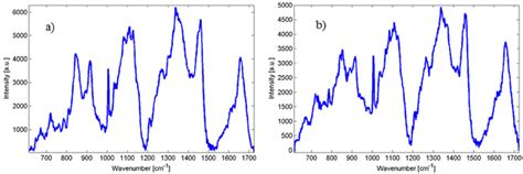A Raman Spectra Of Candida Orthopsilosis And B Candida