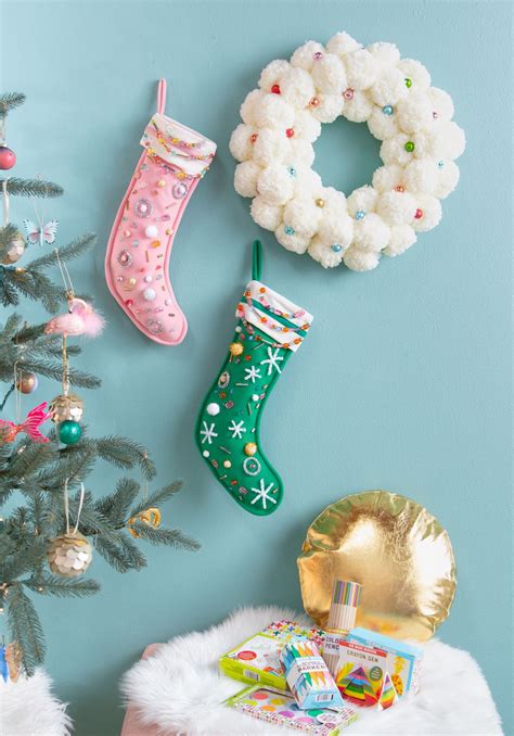 A Festive Stocking Diy Christmas Stockings Diy Christmas Projects