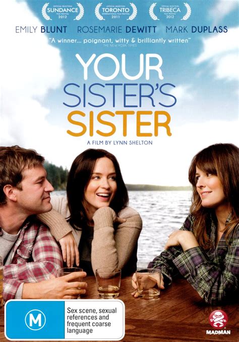 Your Sisters Sister Non Usa Format Pal Region 4 Import