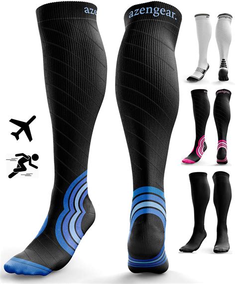 Buy Compression Socks For Men And Women 20 30 Mmhg Shin Splints Calf Pressure Support Anti