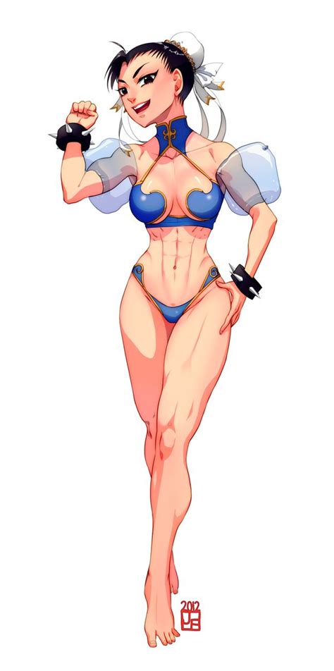Chun Li Bikini By Blue Hamu Chun Li Street Fighter Ii Street Fighter