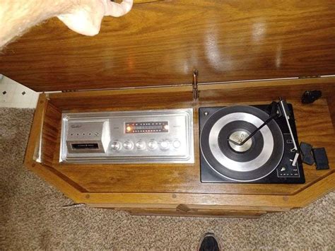 Capehart Console Stereo With Record Player And 8 Track Mark Van Hook