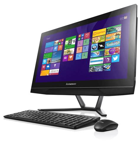 Lenovo B40 215 Inch Touchscreen All In One Desktop Pc Black Intel
