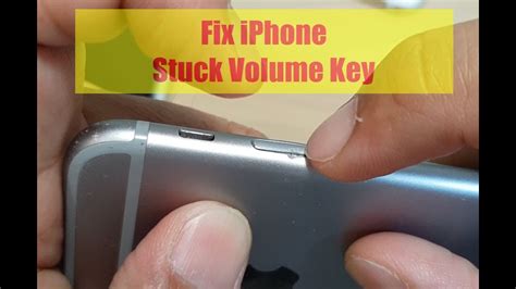 7 Solutions To Fix Stuck Iphone Volume Key Youtube