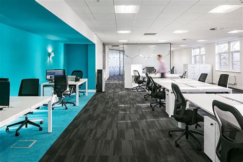A Peek Inside Blue Prisms Manchester Office Minimal Office Design