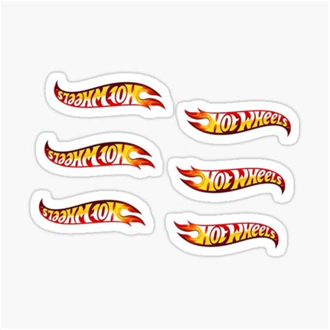 Hot Wheels Sticker Pack Sticker For Sale By Laurenconnellyy Redbubble