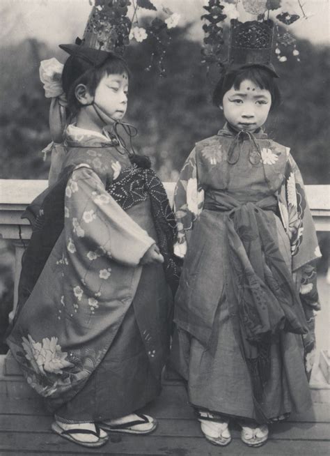These Children Perform Certain Duties In A Shinto Temple Nowadays