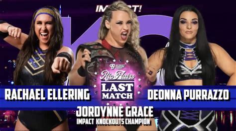 Impact Knockouts Championship Match Set For Ric Flairs Last Match