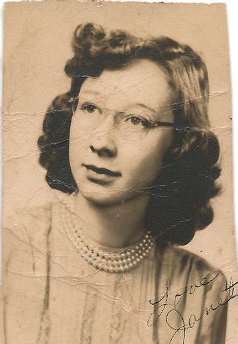 Aunt Jan Janet Kirchner Warter Age 19 High School Senior Flickr