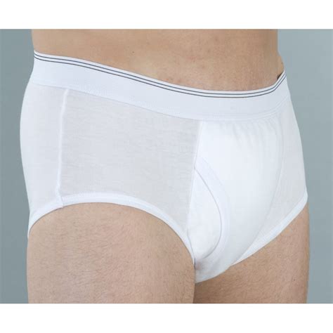Wearever Men S Washable Incontinence Underwear Briefs Maximum Absorbency Grey 4xl Pack Of 3