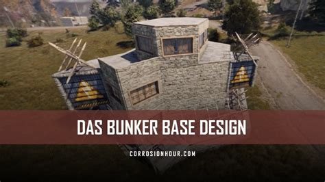 Das Bunker Rust Base Design 2019 Trio Base Designs