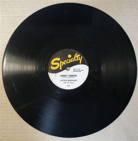 試聴； Sp78 Little Richard And His Band Specialty Shes Got It Heeby