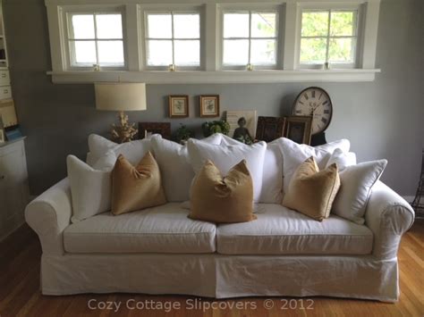 Check spelling or type a new query. Cozy Cottage Slipcovers: Pillow Back Sofa Slipcover