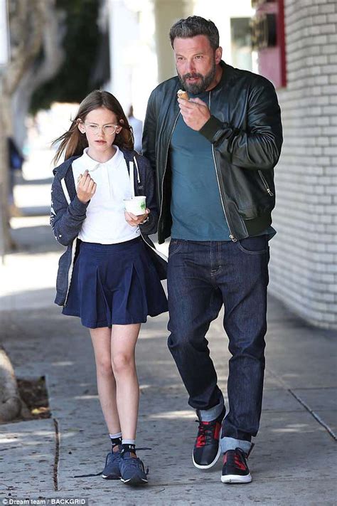 Violet affleck is the oldest child of actor parents jennifer garner and ben affleck. Ben Affleck takes daughter Violet out for ice cream in Los ...