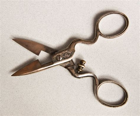 Metal German Scissors Vintage Rare 1930 Germany Solingen Etsy