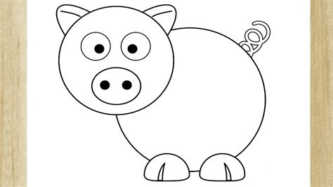 Como Desenhar Um Porquinho FÁcil How To Draw Pig Easy Youtube