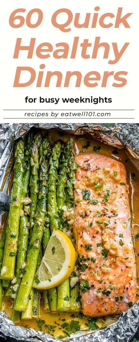 Quick Healthy Dinners For Busy Weeknights Quick Healthy Dinner