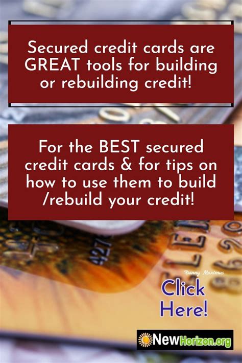 Secured credit cards are designed for people with limited or bad credit who want to build or rebuild their credit history. Secured credit cards help you to build or rebuild your credit. These are great first credit ...