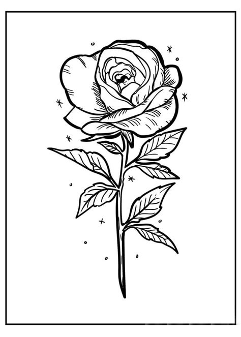 Dibujos De Rosas Para Imprimir Sexiz Pix