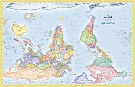 Pr Ntr Khet Ntrthe Upside Down World Map Of Meritaafrica