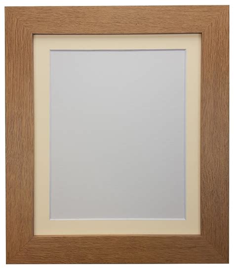 Frames By Post Metro Oak Frame With Ivory Mount 36 X 24 For Image Size