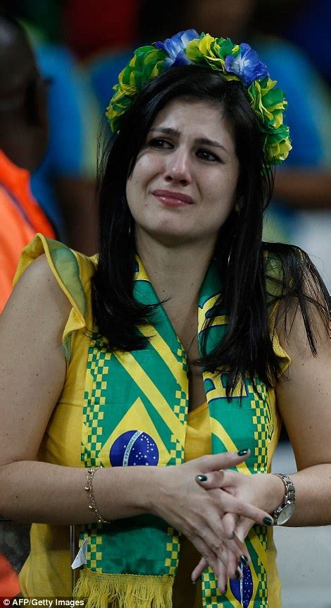 Brazil Fans Boo Off Their Fallen Heroes After 7 1 Defeat By Germany Daily Mail Online