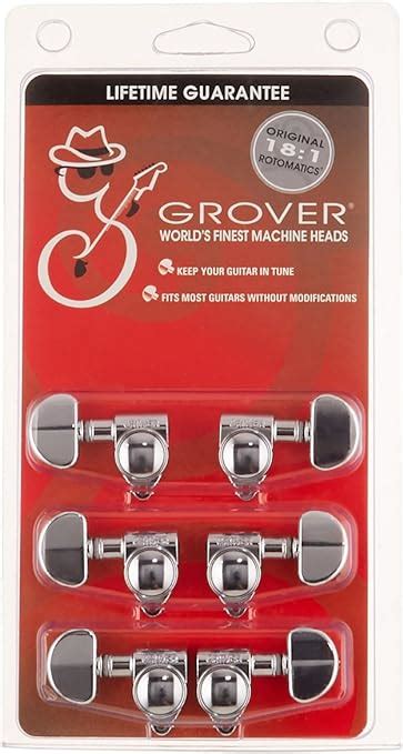 Grover 102 18c Rotomatic 181 3 Per Side Tuners Chrome Uk Musical Instruments And Dj