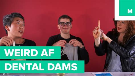 What Are Dental Dams 3 Lesbians Hilariously Try To Explain Youtube