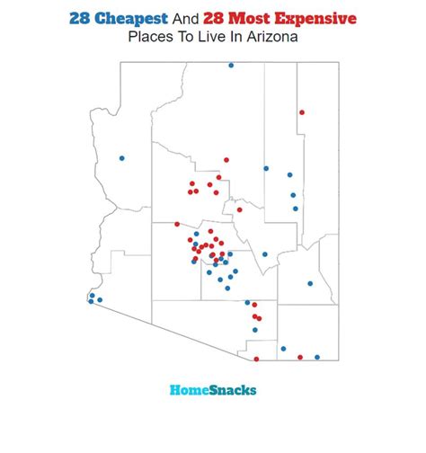 Most Expensive Places To Live In Arizona [2022]: Based on Cost Of