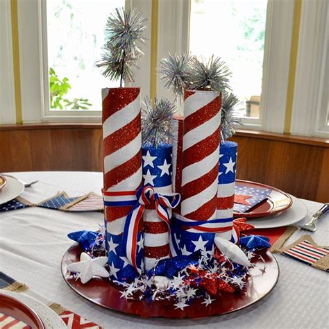 50 Elegant Patriotic Centerpieces For 4th Of July Table Décor